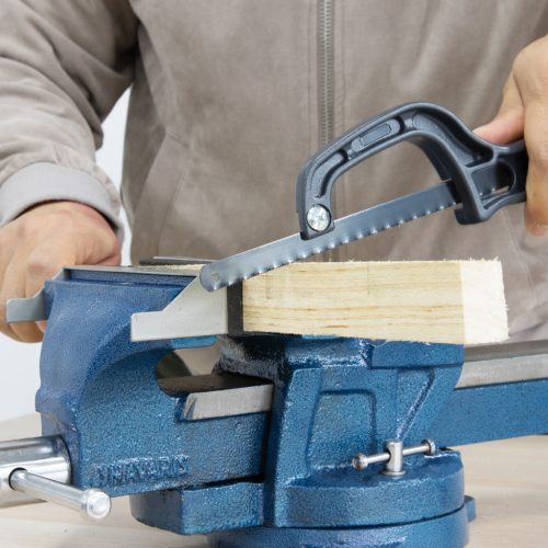 Menghina Navaris 150 mm, baza rotativa 360 de grade, prindere 135 mm, falci moi, fonta, negru, metal