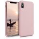 Husa Apple iPhone XS, Silicon, Roz, 46313.156