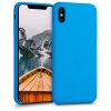 Husa iPhone XS Max, Silicon, Albastru, 45909.157