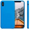 Husa iPhone XS Max, Silicon, Albastru, 45909.157