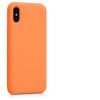 Husa Apple iPhone X / iPhone XS, Silicon, Portocaliu, 42495.150