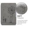 Husa pentru Kindle Paperwhite 10, Piele ecologica, Gri, 48975.03