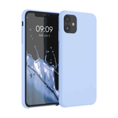 Husa Apple iPhone 11, Silicon, Albastru, 49724.58