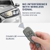 Husa Cheie Auto pentru VW / Skoda / Seat - 3 Butoane, Piele nabuc, Gri, 48571.06