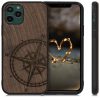 Husa Apple iPhone 11 Pro, Lemn, Maro, 49798.01