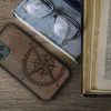 Husa Apple iPhone 11 Pro, Lemn, Maro, 49798.01