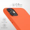 Husa Apple iPhone 11, Silicon, Portocaliu, 49783.69