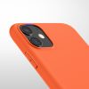 Husa Apple iPhone 11, Silicon, Portocaliu, 49783.69