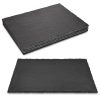 Set 6 tavi din ardezie Navaris, 38x28 cm, design natural, non-zgarieturi, 47683.06.01