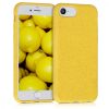 Husa Apple iPhone 8 / iPhone 7 / iPhone SE 2, Fibre vegetale, Galben, 49106.06