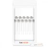 Set 11 Conectori pentru soclu MR16 - 12V, Kwmobile, Alb, Ceramica, 49970.11