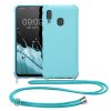 Husa Samsung Galaxy A20e, Silicon, Albastru, 49966.23