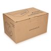 Vas pentru unt Navaris, 16x10x7.7 cm, ceramica si lemn de bambus, 49985.01
