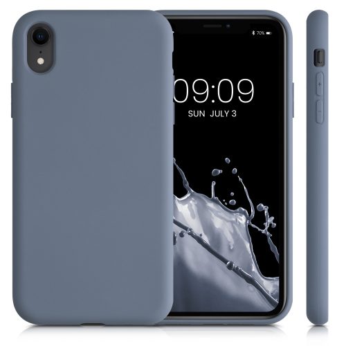 Husa Apple iPhone XR, Silicon, Albastru, 49983.12