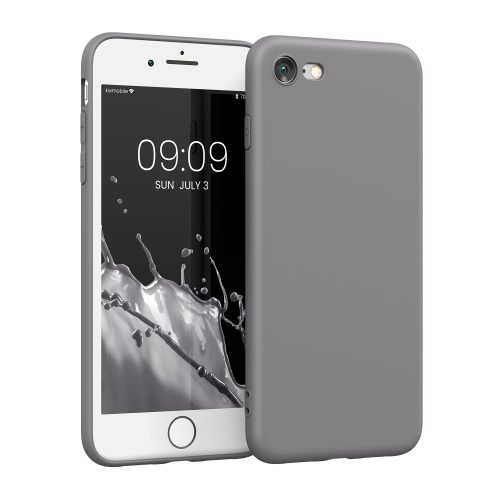 Husa Apple iPhone 8 / iPhone 7 / iPhone SE 2, Silicon, Gri, 39458.155