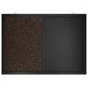 Tabla magnetica combinata cu creta si pluta Navaris, 70 x 50 cm, 49998.01