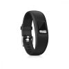 Set 2 Curele pentru Garmin Vivofit 4, kwmobile, Silicon, Negru, 44228.47