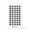Set 50 Suruburi, piulite si saibe M6 dimensiune 19 inch/10 inch, Kwmobile, Negru, Metal, 50058.01.50