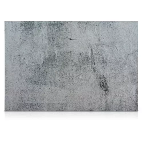 Tabla magnetica Navaris, design beton, 90x60 cm, whiteboard si magneti, multicolor, MDF/metal