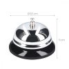 Clopotel negru argintiu, 6 x 8,5 x 8,5 cm, 50263.01