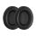 Set 2 Perne de urechi pentru casti Philips L1/L2 Fidelio/L2BO, Kwmobile, Negru, Piele ecologica, 50267.01