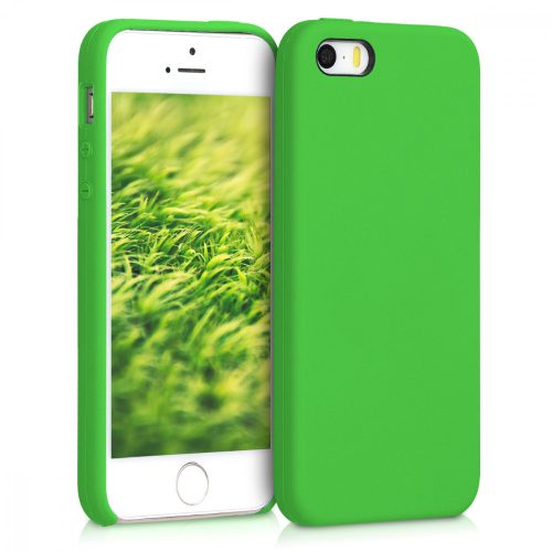 Husa Apple iPhone 5 / iPhone 5s / iPhone SE, Silicon, Verde, 42766.159