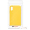 Husa Apple iPhone X / iPhone XS, Silicon, Galben, 42495.165