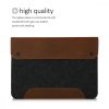 Husa pentru Apple iPad Pro 12.9" 2015 / Apple iPad Pro 12.9" 2017, Textil, Gri, 50428.01