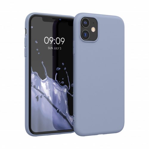 Husa Apple iPhone 11, Silicon, Mov, 49787.136