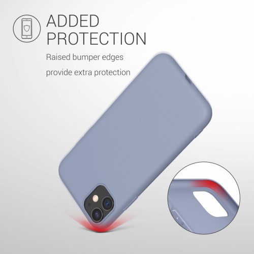 Husa Apple iPhone 11, Silicon, Mov, 49787.136