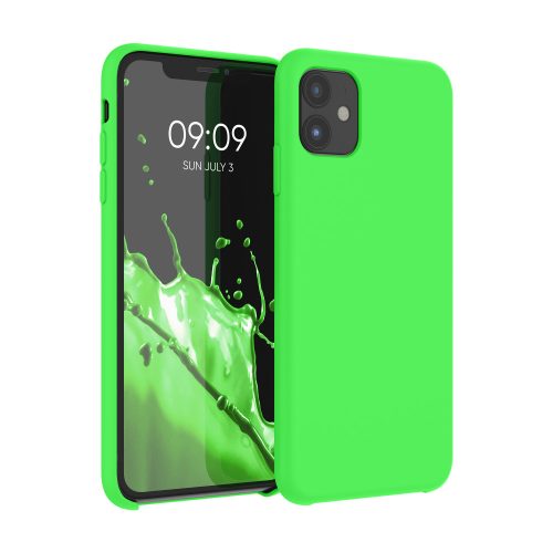 Husa Apple iPhone 11, Silicon, Verde, 49724.159