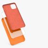 Husa Apple iPhone 11, Silicon, Portocaliu, 49724.150