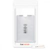 Set 5 Huse pentru carduri bancare, Kwmobile, Argintiu, Plastic, 50544.35