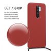 Husa Xiaomi Redmi Note 8 Pro, Silicon, Rosu, 50613.20