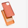 Husa Apple iPhone 11 Pro Max, Silicon, Portocaliu, 49725.150