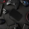Husa pentru consola Nintendo 3DS XL, Kwmobile, Negru, Textil, 50717.01