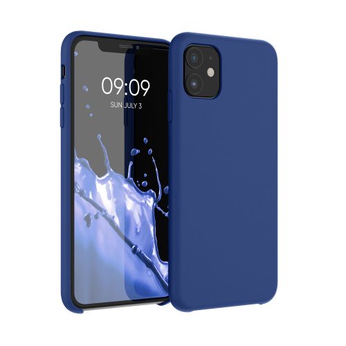 Husa Apple iPhone 11, Silicon, Albastru, 49724.116