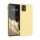 Husa Apple iPhone 11, Silicon, Galben, 49724.158