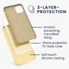 Husa Apple iPhone 11, Silicon, Galben, 49724.158