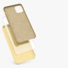 Husa Apple iPhone 11, Silicon, Galben, 49724.158