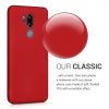 Husa LG G7 ThinQ / G7 Fit / G7 One, Silicon, Rosu, 45159.36