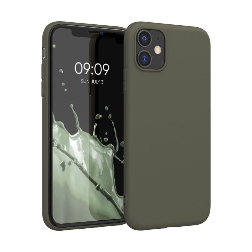 Husa Apple iPhone 11, Silicon, Verde, 49787.101