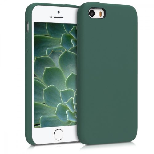 Husa Apple iPhone 5 / iPhone 5s / iPhone SE, Silicon, Verde, 42766.166