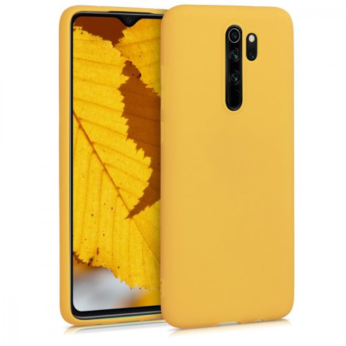 Husa Xiaomi Redmi Note 8 Pro, Silicon, Galben, 50242.143