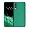 Husa Samsung Galaxy A70, Silicon, Verde, 48430.170