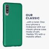 Husa Samsung Galaxy A70, Silicon, Verde, 48430.170