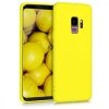Husa Samsung Galaxy S9, Silicon, Galben, 44089.165