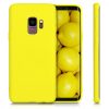 Husa Samsung Galaxy S9, Silicon, Galben, 44089.165