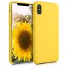 Husa Apple iPhone XS Max, Silicon, Galben, 45909.165