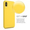 Husa Apple iPhone XS Max, Silicon, Galben, 45909.165